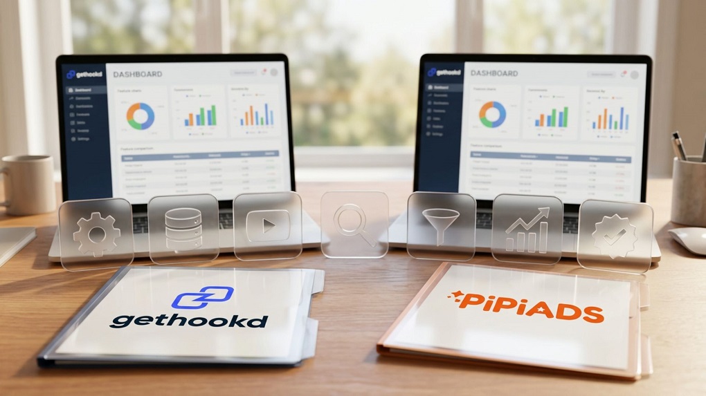 GetHookd vs PiPiADS Official TikTok Ad Spy Pricing: Performance Comparison for Ad Marketers